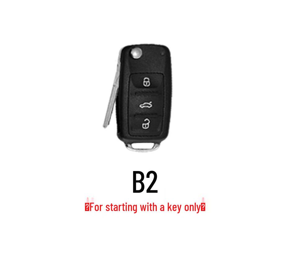 Volkswagen Smart Key Cover: Stylish Protective Shell with Buckle Strap Lavida