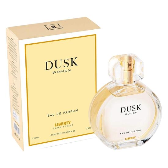 Liberty Luxury Dusk Perfumy dla Kobiet, Woda Perfumowana (EDP),Cytrusowe, Kwiatowe i Ciepłe Drzewne Nuty, Długotrwały Luksusowy Zapach, Bogaty Zestaw Prezentowy (100 ml)