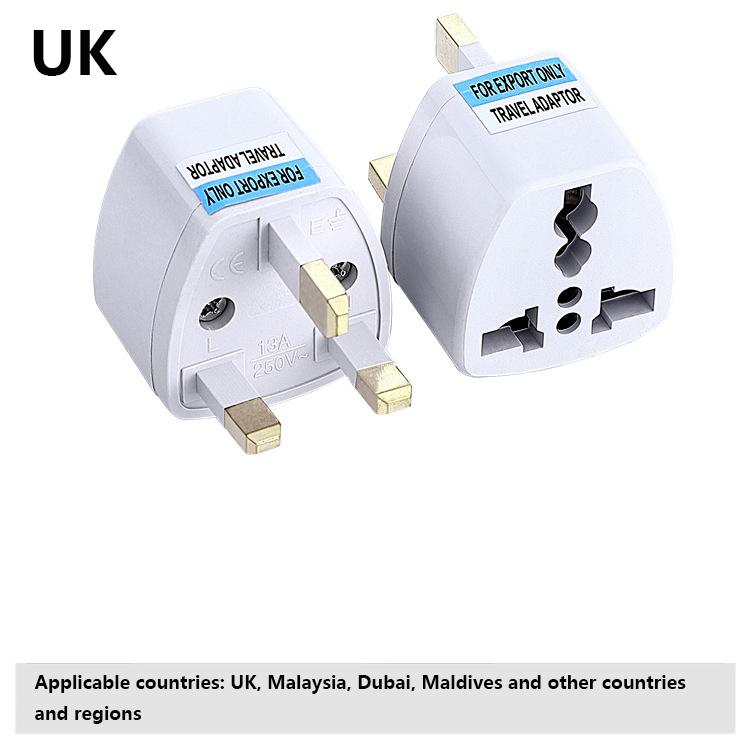 Adaptor universal pentru priză UE AU Marea Britanie SUA la UE Adaptor de călătorie euro AC Convertor de priză electrică Priză