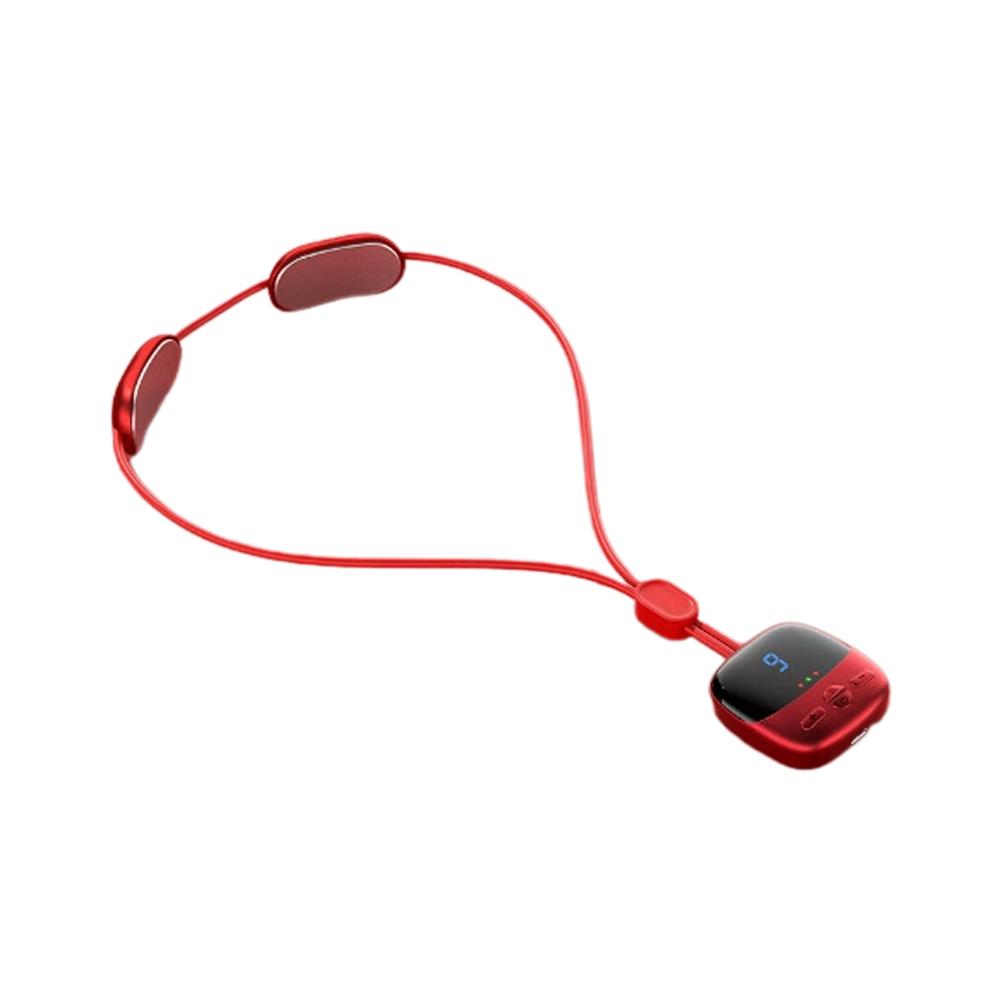 Mini Hanging Smart Cervical Spine Massager Portable Neck Protector Multiple Modes Pulse Hot Compress Care Relax Neck Shoulder