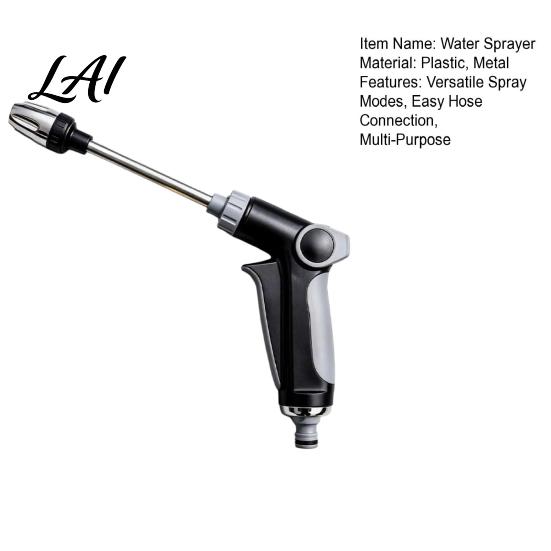 Window Rinsing Washer Adjustable High Pressure Sprayer with 4 Spray Modes Garden Hose Multi Mode Adapter Car Washing Portable Outdoor Cleaning
