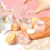 siawadeky Refillable Glass Set of Cream Cosmetic Cream Frosted Glass Refillable Clear Cream Capacity Bottles, 12, Light-Blocking, Bottles, Bottles,