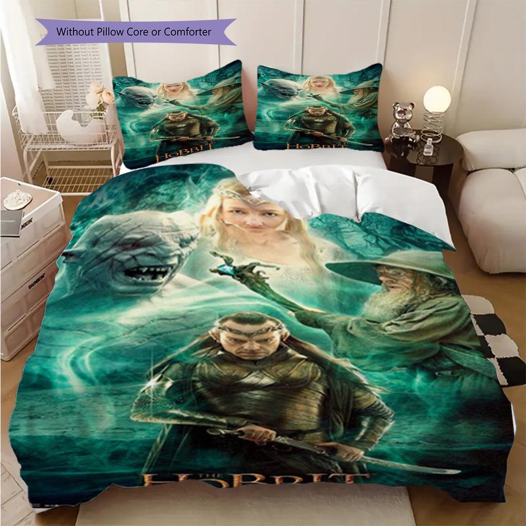 Lord Rings Two Towers Bedding 1 Duvet Cover 2 Pillowcase Without Core Duvet Cover And Pillowcase Soft And Comfortable