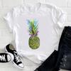 Flowers Instagram Explosion in Europe and The United States Clothing Top Shortsleeved Tshirt Oversized T Shirt  Tops