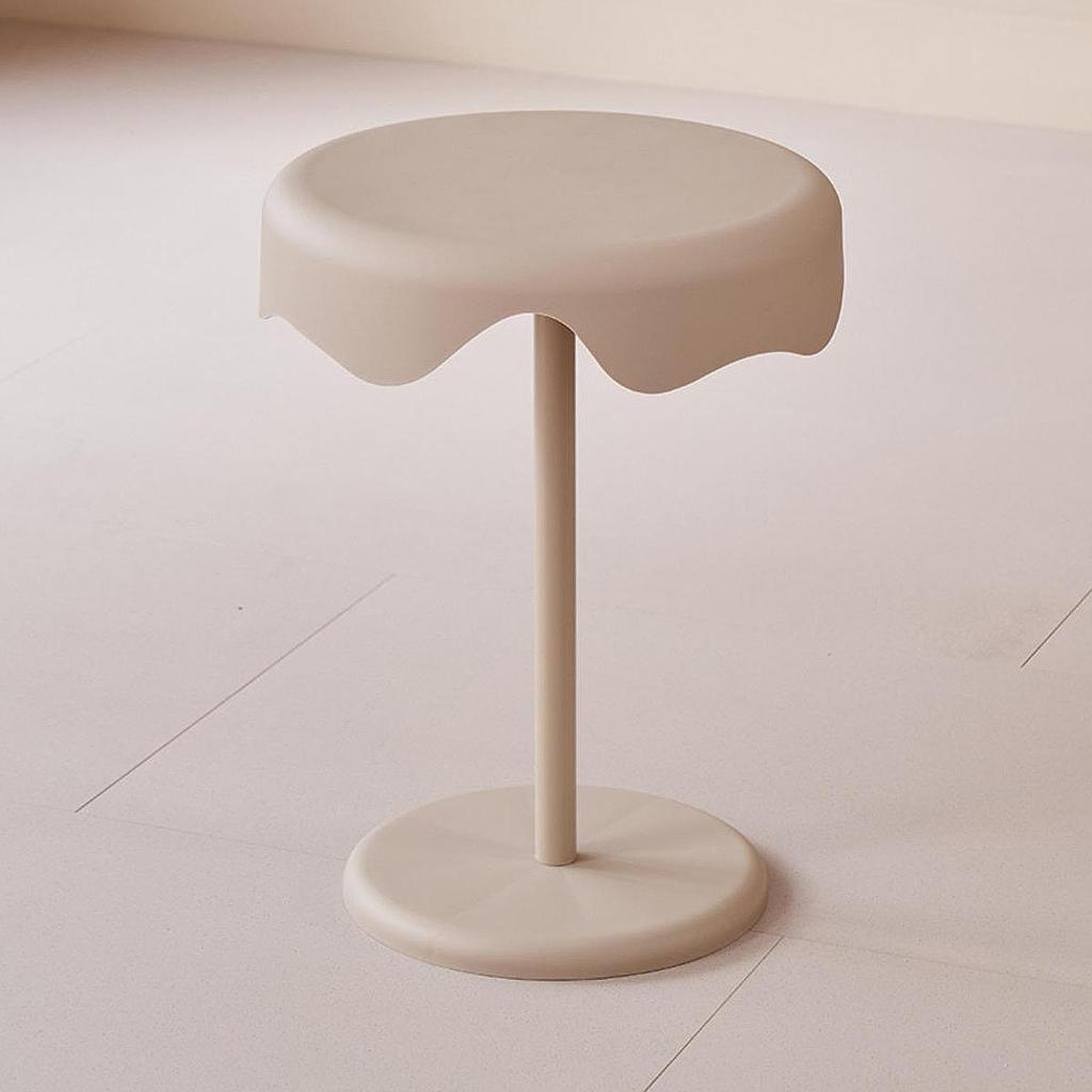 Side Table Modern Decor Drink for Living Room Corner Office NightStand Khaki