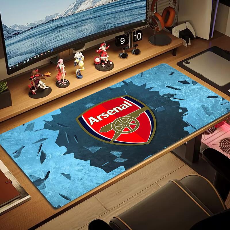 Arsenal Football Club3 Print  Cushion Non-slip Laptop Tablet Big Mousepad XXL Mat Mini PC Playmat With Lock Edge