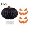 Halloween Honeycomb Decorations Ornament, Pumpkin Spider Hanging Paper Party Atmosphere Supplies Decoration for Home Office Classroom Holiday