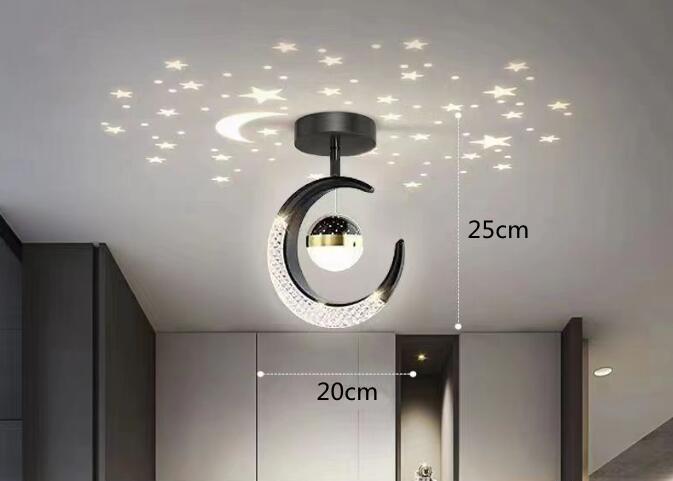 Home Decor Hallway Aisle Ceiling Light Entryway led Ceiling Lights Starry Atmosphere Ceiling Pendant Light Bedside Hanging Lamp