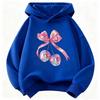 2026 Pink Bow Design Funny 90s Kids Hoodie Children's Sweatshirt Hoody Girls Autumn Winter Casual Hoodies