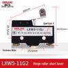 Delixi LXW5 Series Micro Switch: Travel Limit Models G1, G2, 11M, 11N1, 11Q1, 11Q2.