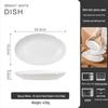 2025 Luxury Ceramic Fish Plate: Stylish, High-End Tableware for Steamed Fish & Vegetables