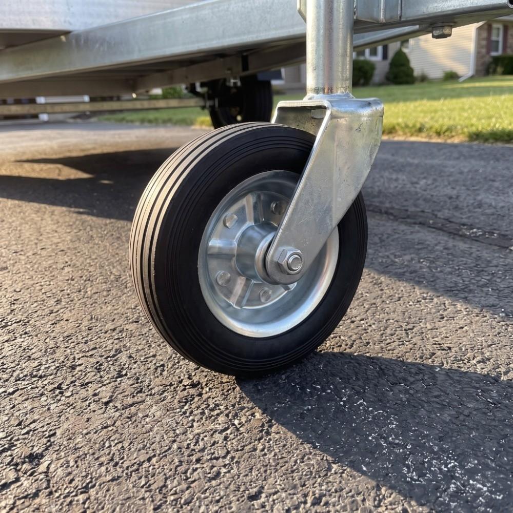1200 Lbs Capaciteit Vervangend Trailerwiel 6 Inch Diameter Utility Cart Wiel voor Boottrailer