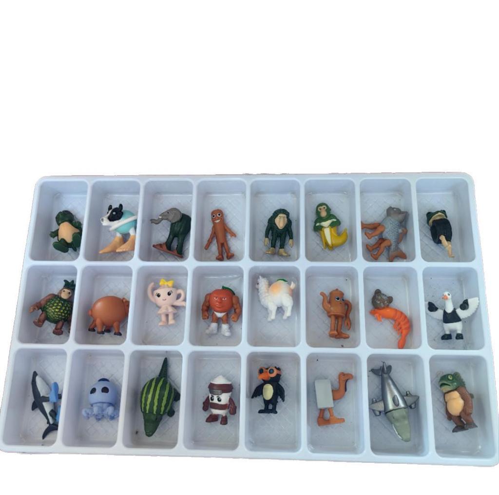 Cross-Border 24 2-4 Inch Classic Mountains and Seas Hand Figures - Shark Plush Ornaments Boxed Stick Figure Game