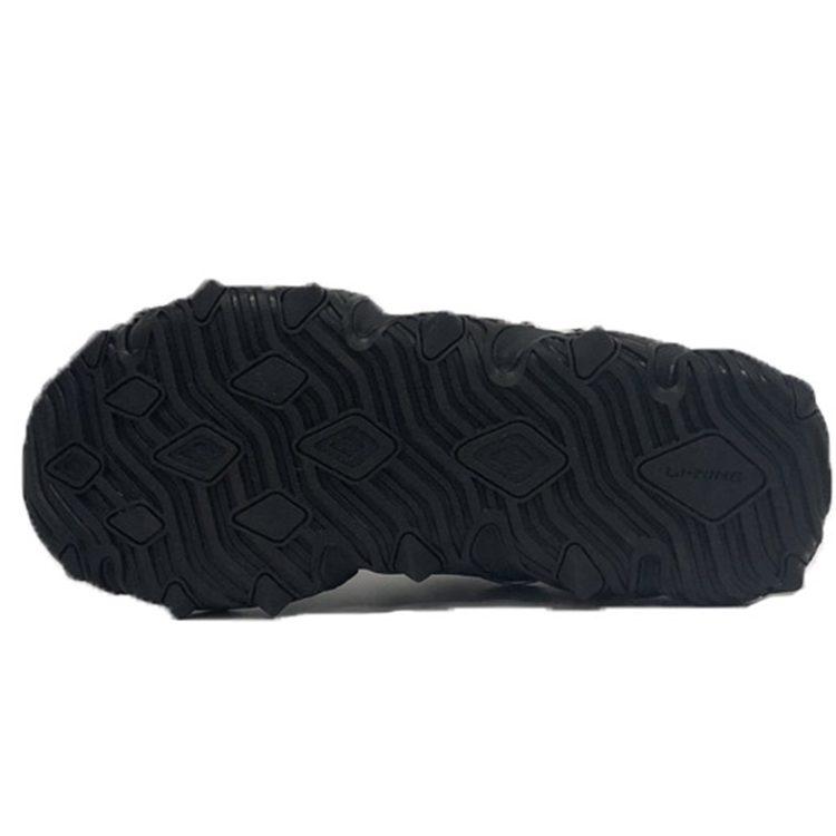 Li Ning X Claw Cushioning Slip Resistant Abrasion Resistant Low top Casual Shoes Men's Black AGLQ013-4