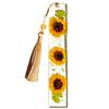 DYS Real Flower Resin Bookmark, 12 Months Dried Page Marker, Handmade Pressed Bookmark for Readers, Gift Book Lovers
