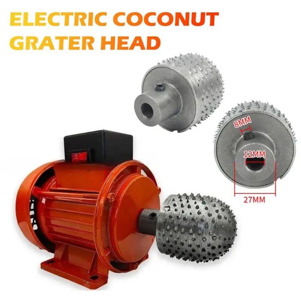 Stainless Steel Electric Coconut Grating Machine Sharp Coconut Grater Machine Head Home Kitchen
