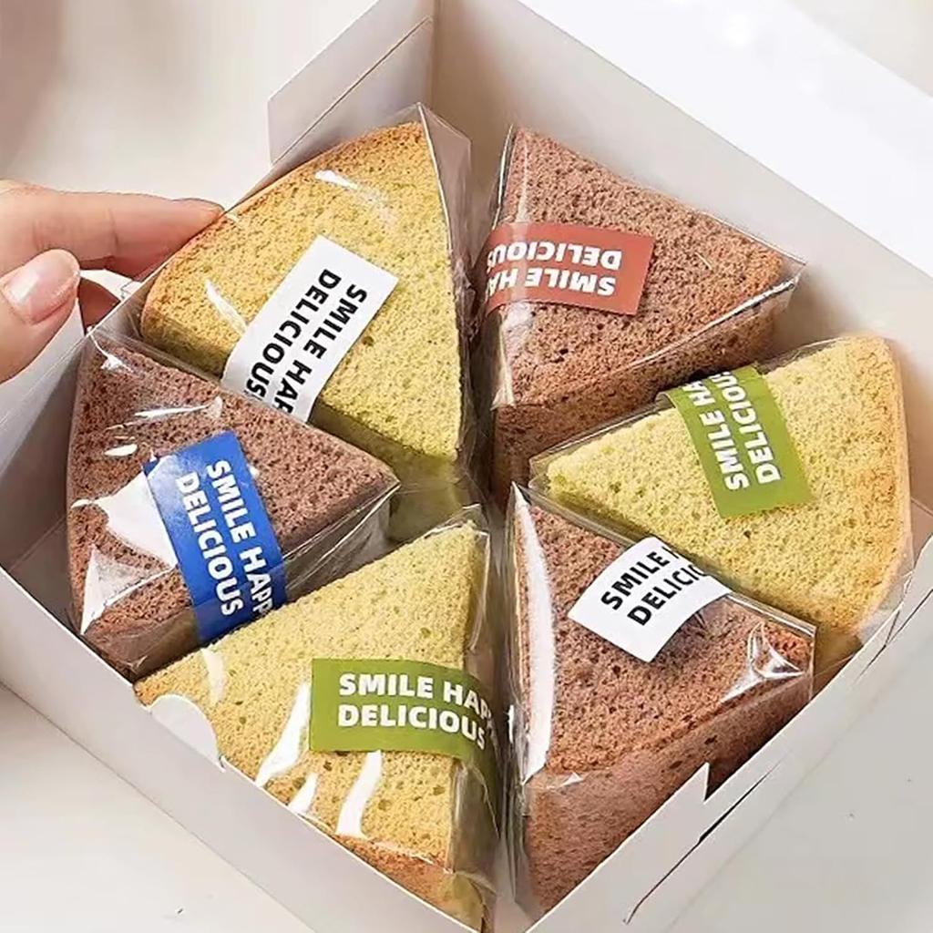 200 Pieces 23x23cm Transparent Glass Paper – Crystal Clear Gift Packaging Paper for Candies, Snacks, Cake Lollipops, Finger Nail Cones & DIY Crafts