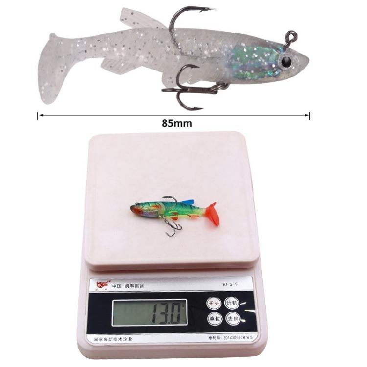 Wobbler Swimbait with Treble Hook Jigging Baits Fishing Lures Artificial Baits Lures for Trout Pike Fishing Tackle