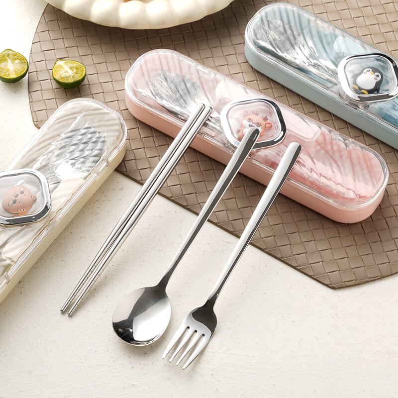 Kapa Bear Portable 3-Piece Cutlery Set