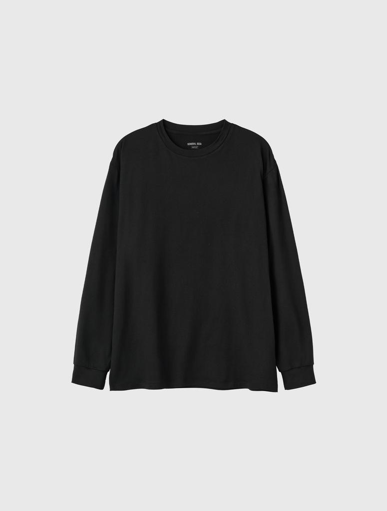 General Idea Man Heatjet Round Neck T-Shirt [Black] / Sbe3U01008