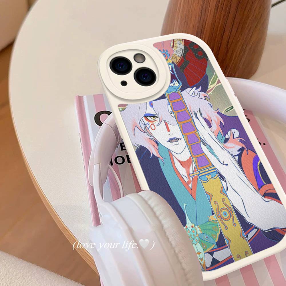 

Mononoke Kusuriuri Anime Phone Case Hard Leather For IPhone 16 15 14 13 12 Mini 11 14 Pro Max Xs X Xr 7 8 Plus Fundas iPhone 15 pro
