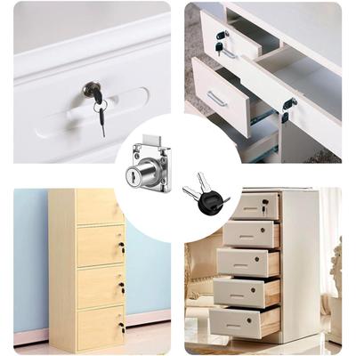 Cabinet Drawer Lock, Mailbox Lock, Used To Secure Important Documents And Drawers, Suitable For Door Panels With A Thickness Of 17mm-22mm