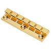 Golden 6 Strings Guitar Fixed Bridge Simple Installation Robust Metal Electric Guitar Bridge Replacement