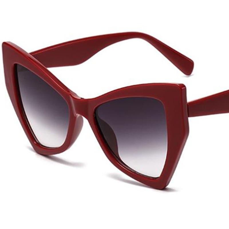 

Fahion Sun Glasses Women Anti-UV Spectacles Oversize Frame Eyeglasses Butterfly Google Retro Simplity Sunglasses as picture