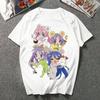 Lucky Star Konata Galaxy T-Shirt Manga Charm Anime Sparkle New Style Kagami Fashion Popular Tsukasa Trend Miyuki Otaku Clothing