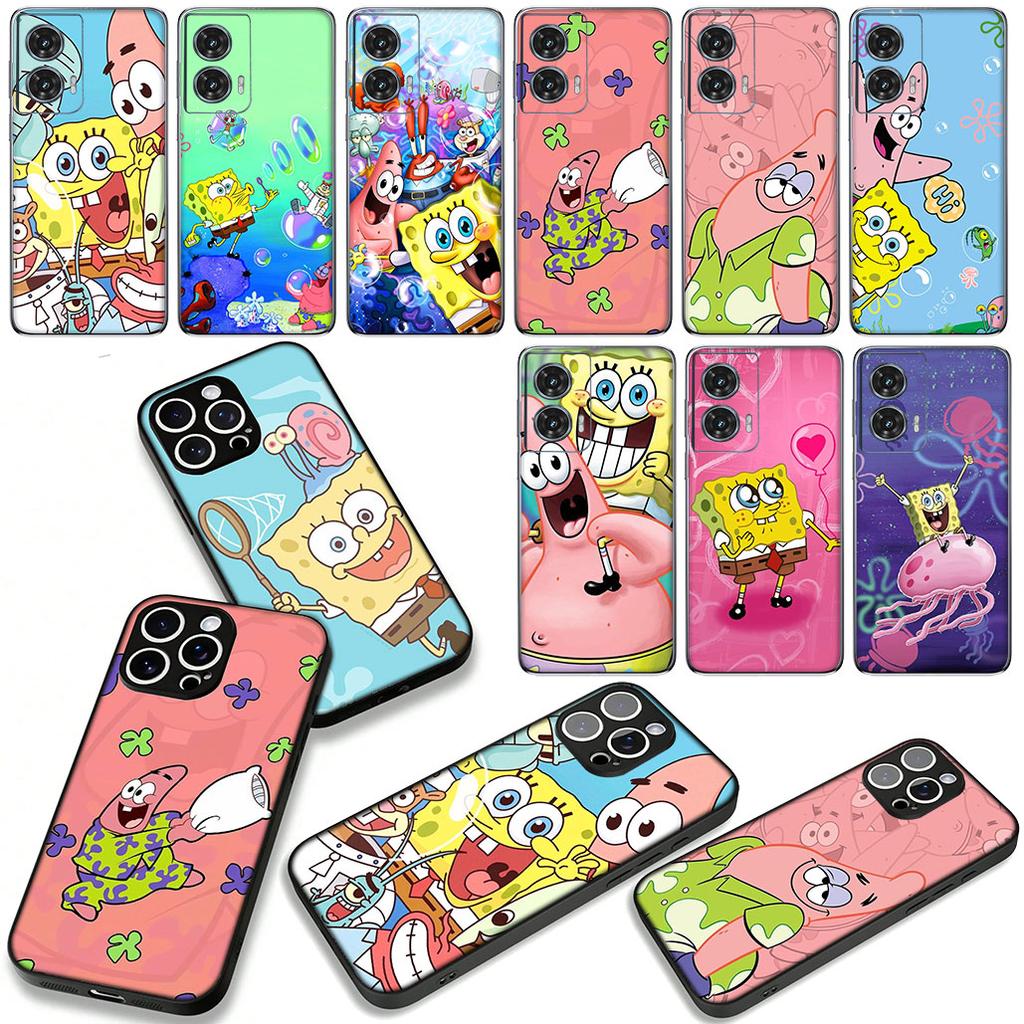 Sponges Anime Bobs Squares Cute P-Pants Cover Phone Case for Apple iPhone 17 16 15 11 Pro XS Max XR 6 7 8 Plus + SE 2020 5 16E