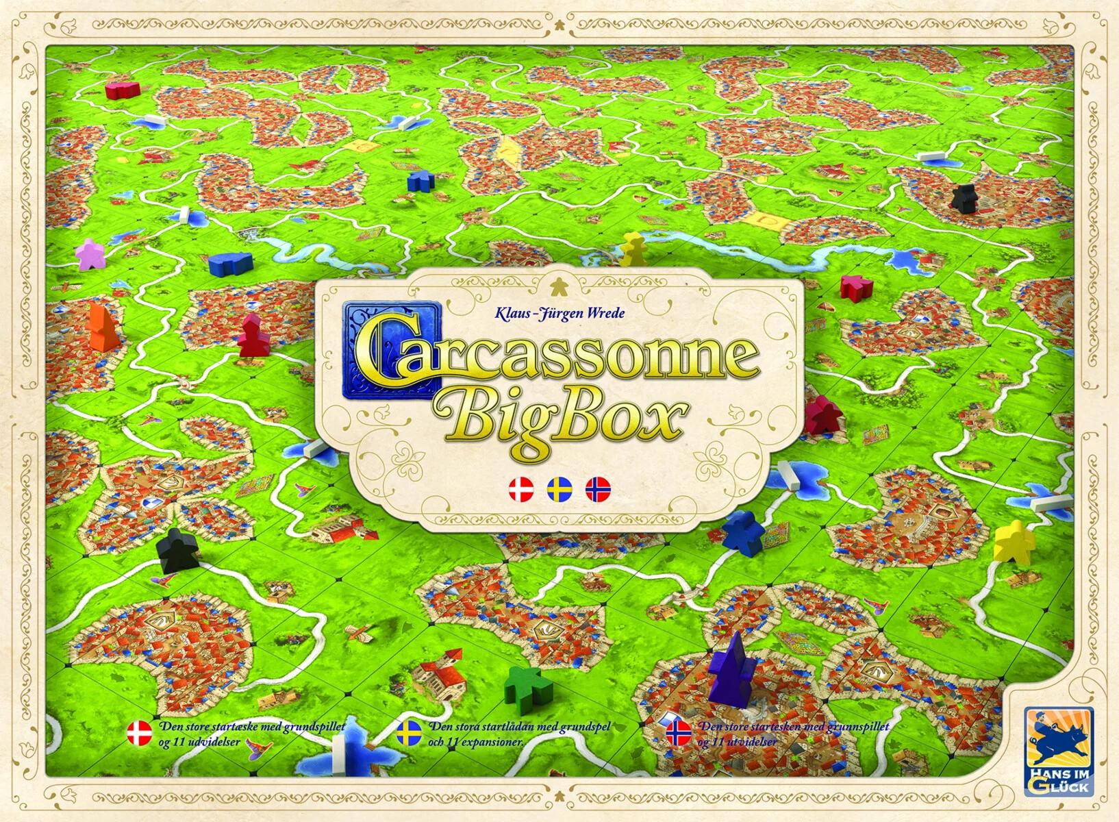 Bard Carcassonne Big Box board game