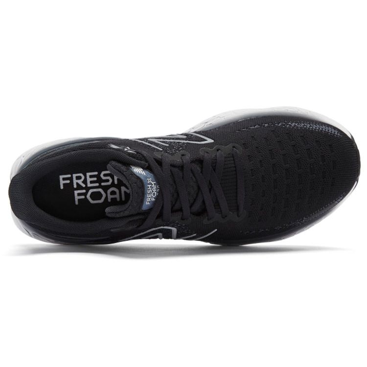 New Balance Scarpe da Ginnastica Fresh Foam X 1080v12 Nero Tuono Uomo Bianco M1080B12