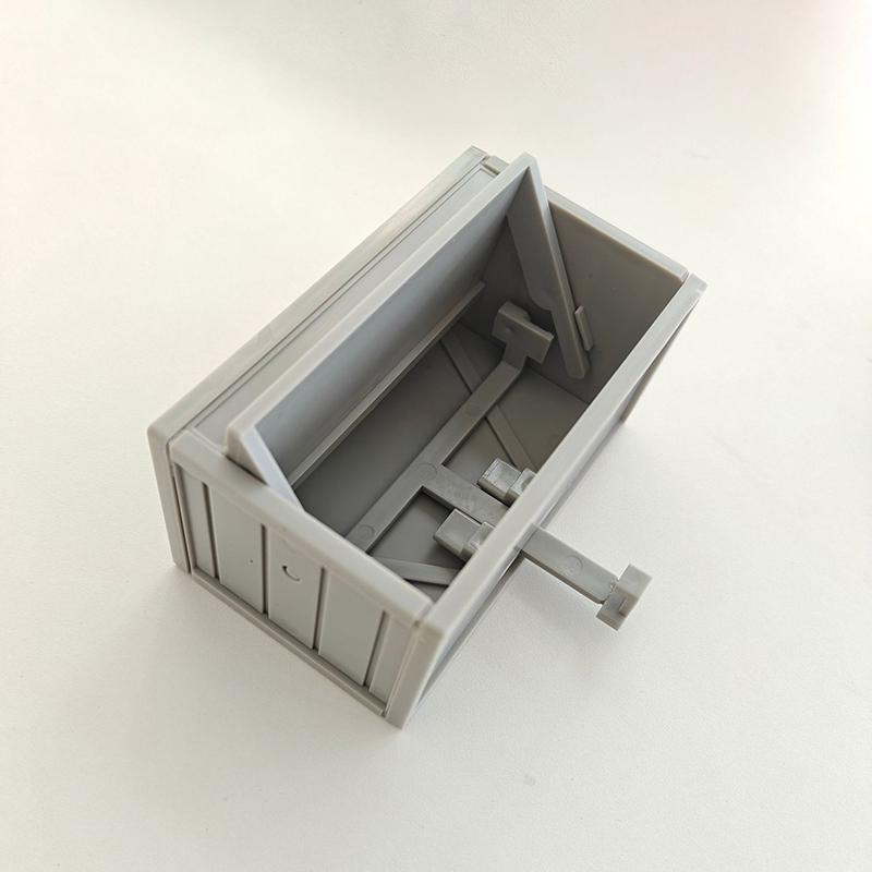 1PCS Home Decoration New 3D Printed Garage Switchable Key Holder Car - Themed Keychain Box - Bedroom Decorations No Car Model