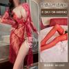 Sex Underwear Long Sexy Mesh Perspective Suspender Straps Pure Desire Loose Nightgown Lace
