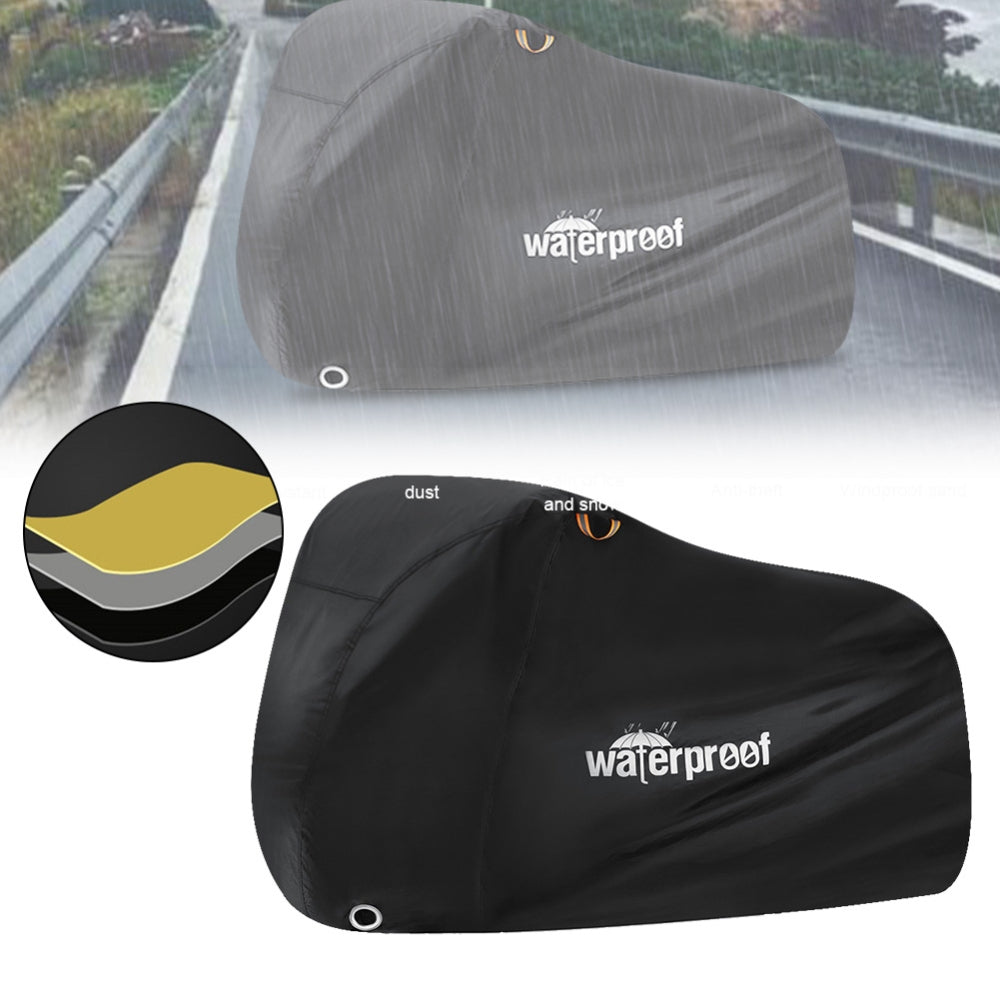 Bicycle Transport Cases & Bags 2 Bikes Heavy Duty Waterproof Bicycle Cover Cycle Outdoor Uv Protection