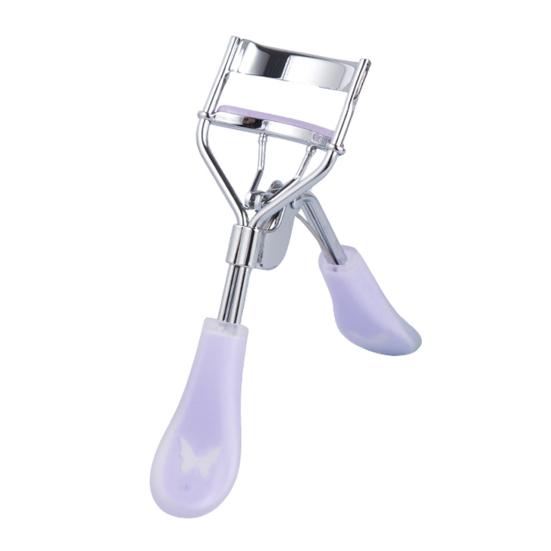 

Women Eyelash Curler with Rubber Handle Natural Long Lasting Professional Lashes Curling Tools Volumizing Precise Control Eye Lash Curler фиолетовый