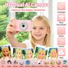 Kids' AI Card Digital Camera with Object Recognition, Dual-Band WiFi, Dual Cameras, Portable