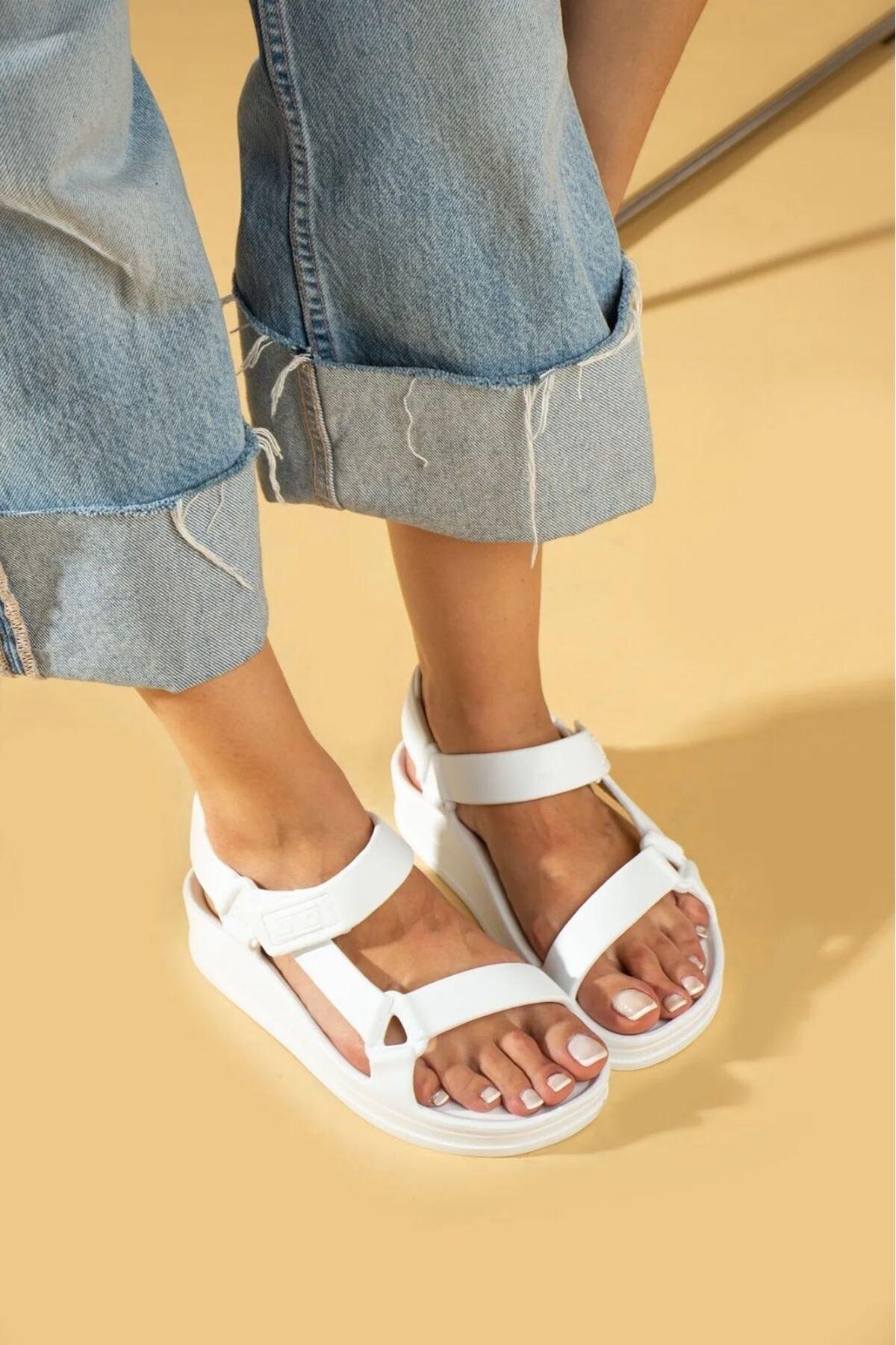 

Женские повседневные сандалии, сандалии с открытой передней частью и массажной подошвой, крест