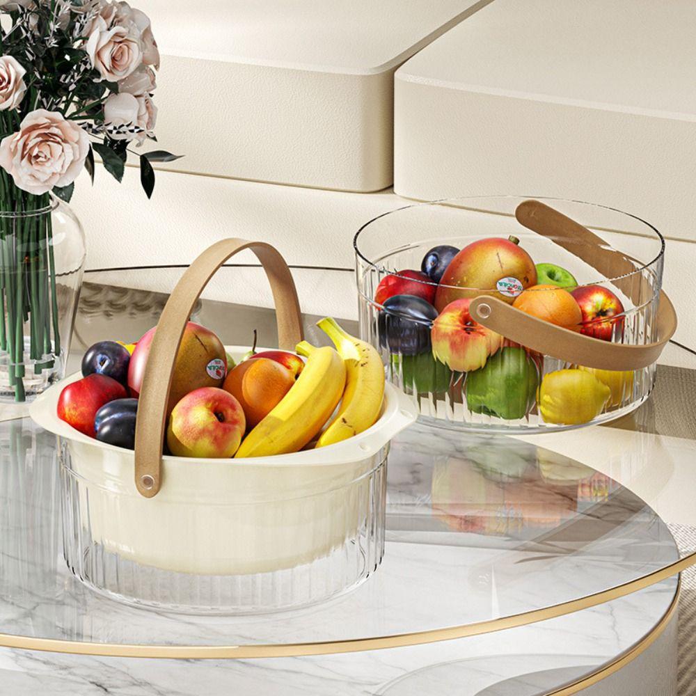 Portable Storage Basket Plastic Drinks Cooling Container Durable Ice Bucket  Kitchen