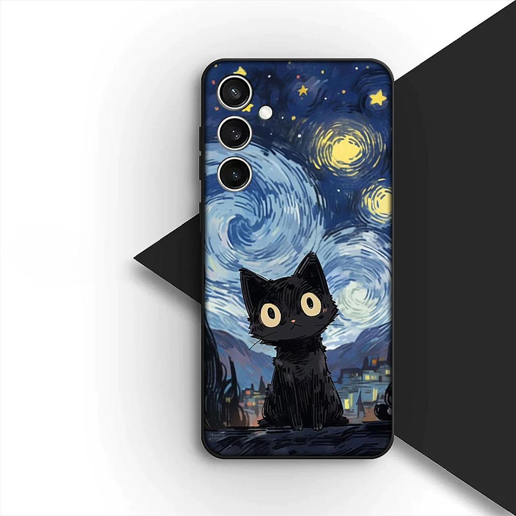 Cover for Apple iPhone 12 13 Pro Max Mini ProMax X XR Air XS 12Pro 13Pro Casing Phone Case Starry Night Van Gogh Sky Art