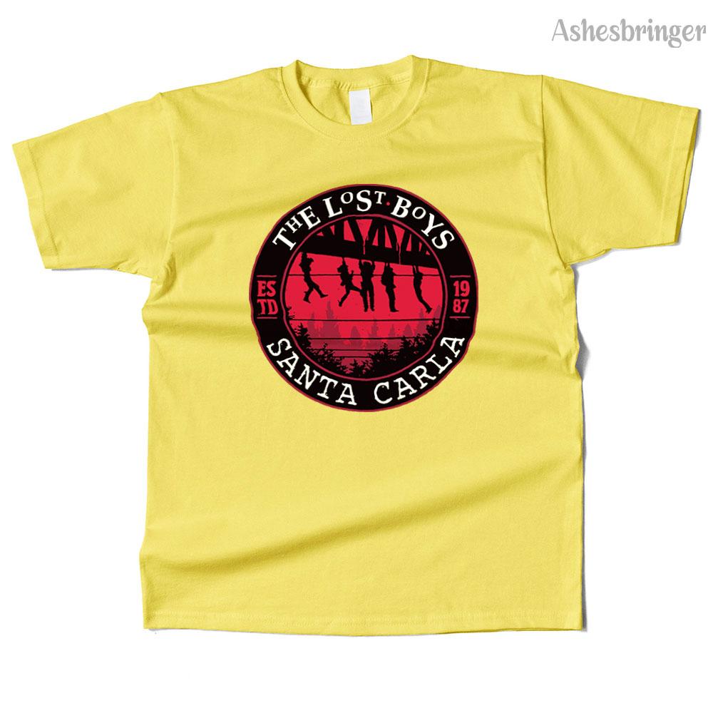 Mens Cotton The Lost Boys Graphic T Shirt Street Casual Style Tee for Men and Women