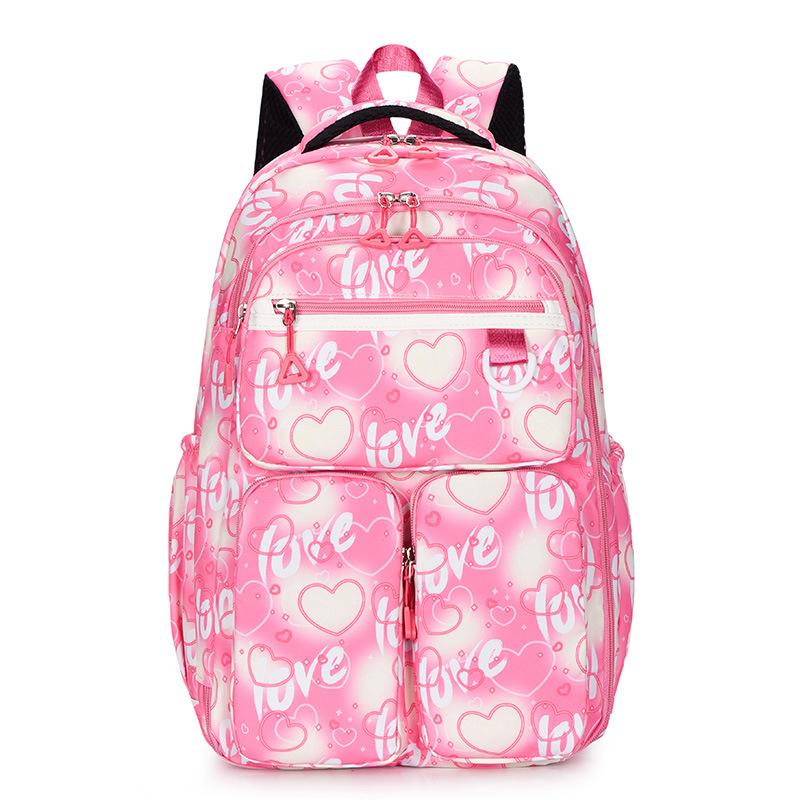 School bag, refrigerator-type door opening, student school bag, women's lightweight and large-capacity burden reduction, dream backpack