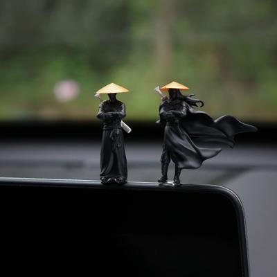 Palubní deska Ornament Figura Socha Vodotěsné Snadno se čistí Socha domečku pro panenky Dekorace kancelářského stolu