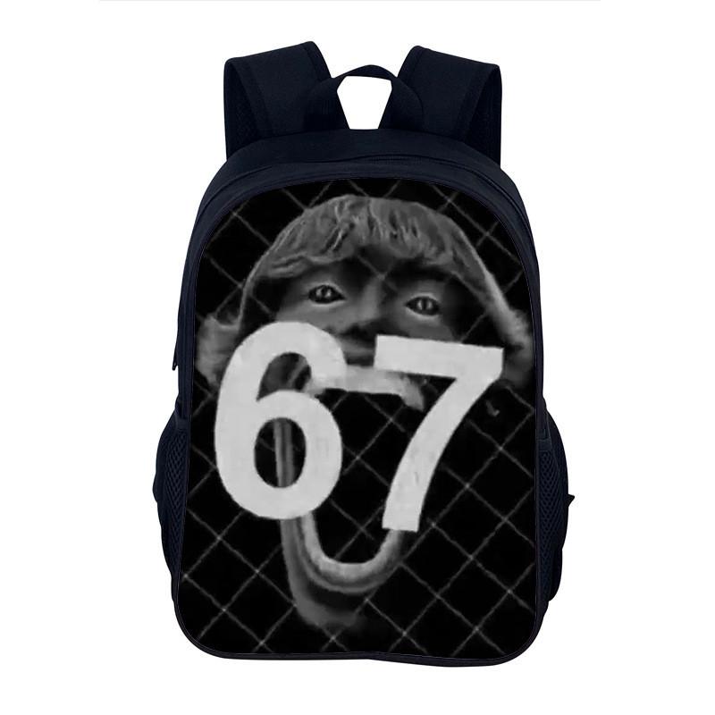 

Ip67 Cartoon Print School Backpack With Breathable Waterproof Oxford Fabric For Students