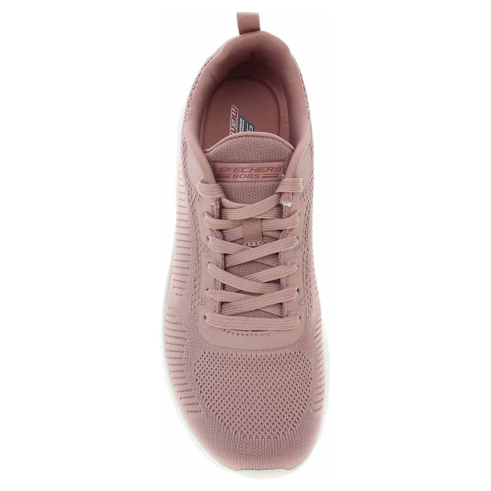 Sneakers Skechers rose blush pink Bobs Squad Chaos Face Off