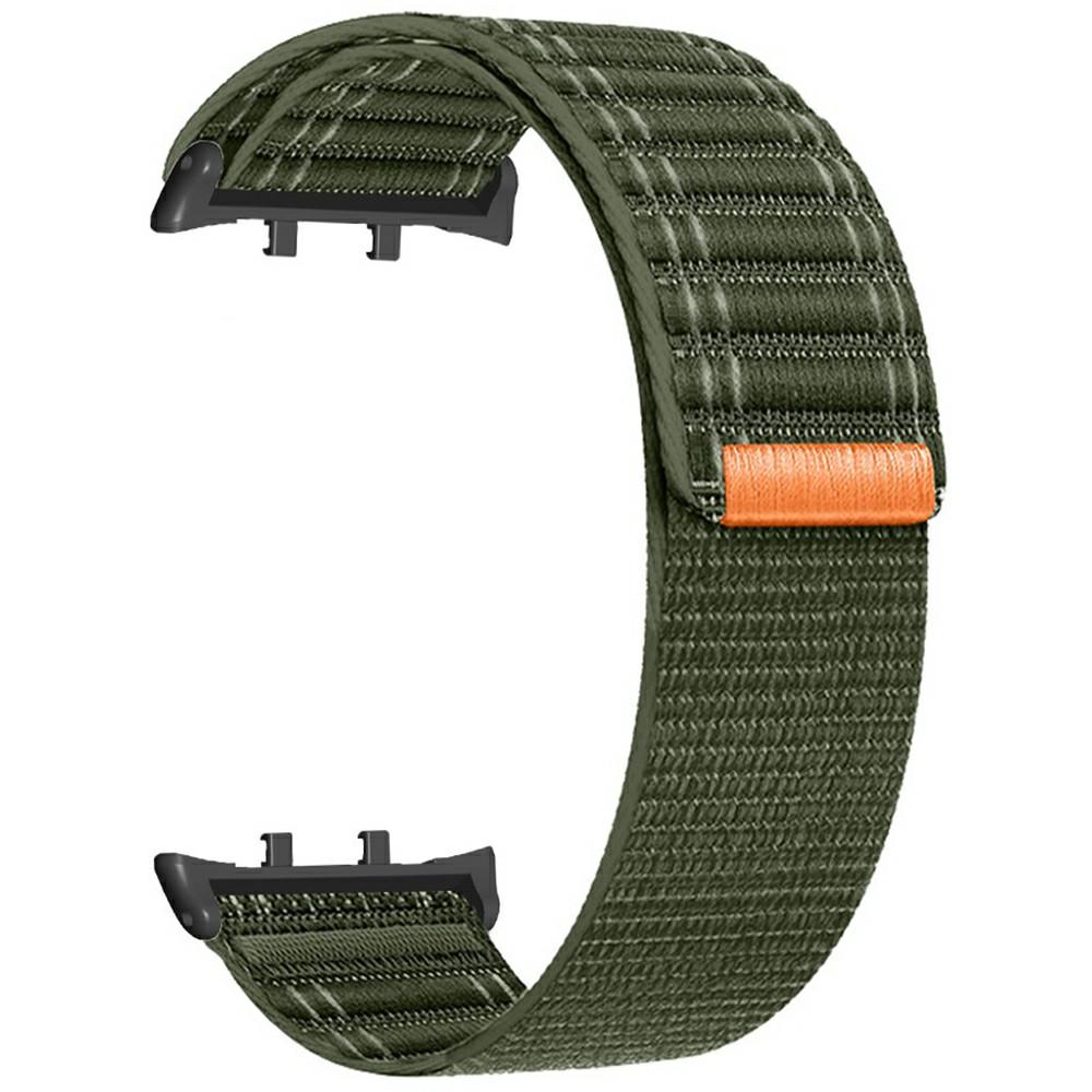 

Для Honor Watch 5 Ремінці Нейлоновий Петлевий Хвилястий Дизайн Ремінець для Годинника з Металевим З єднувачем Army Green