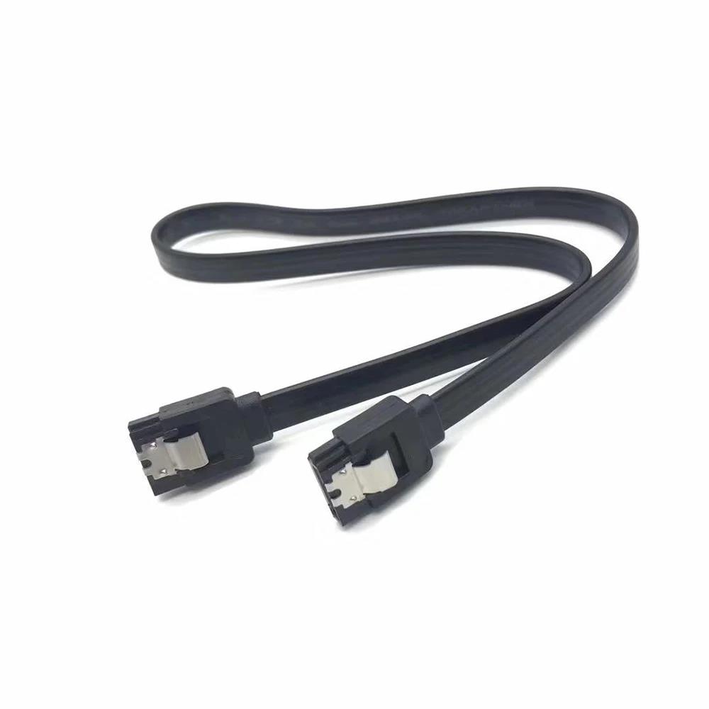 SATA III Cable Straight Bend HDD SSD Cable SATA Cable For Cd Driver Writer HDD Hard Disk Cable Cord Desktop Computer Accessories