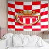 Monaco Football Club Printed Printed Tapestry, for Bedroom,Livingroom, Dormitory, Large Wall Decor, Fabric Decor Fan Birthday Gifts