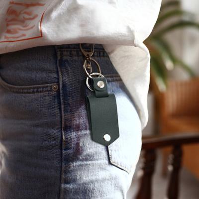 Imitation Leather Keychain Women Small Exquisite Lettering Style Mother Day Keychain