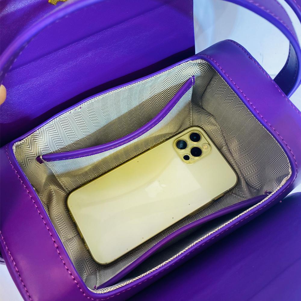 Box Kleine Boston Tasche Luxus Designer Handtaschen für Frauen Fashion Square Lock Dekoration Schulter Umhängetasche Geldbörse